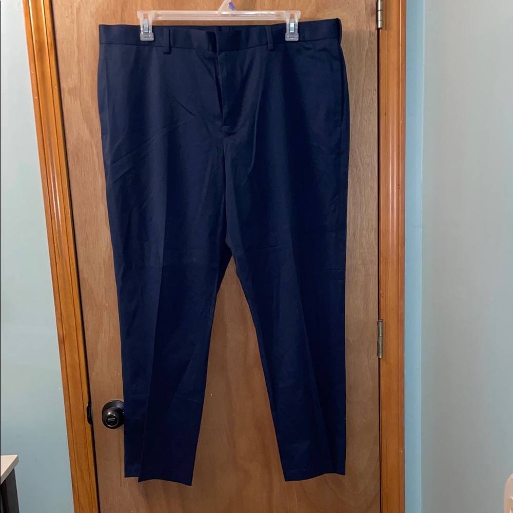 Men’s Perry Ellis Dark Blue Dress Pants 40x30